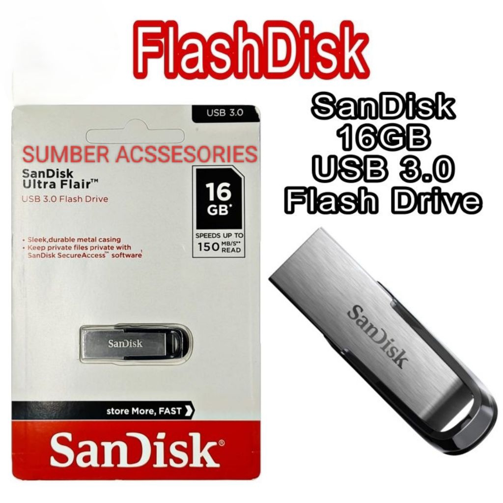 Flashdisk Sandisk 16 GB