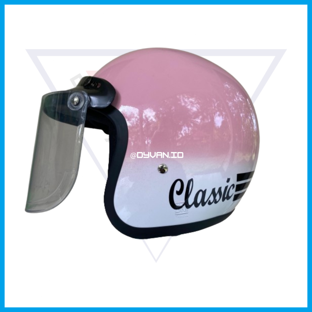 Helm Classic Gradasi Original HRK Dewasa SNI free kardus