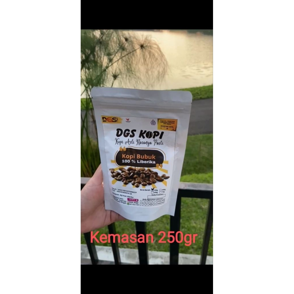 

Kopi Murni 100% Full Librika Kemasan 250gr kopi excelsa by DGS Kopi