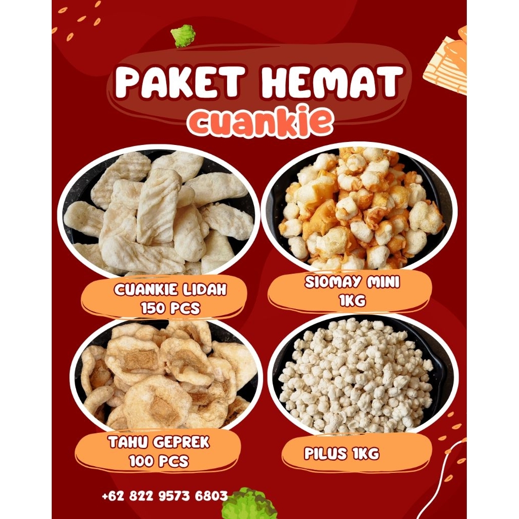 

PAKET HEMAT CUANKI | 4 MACAM