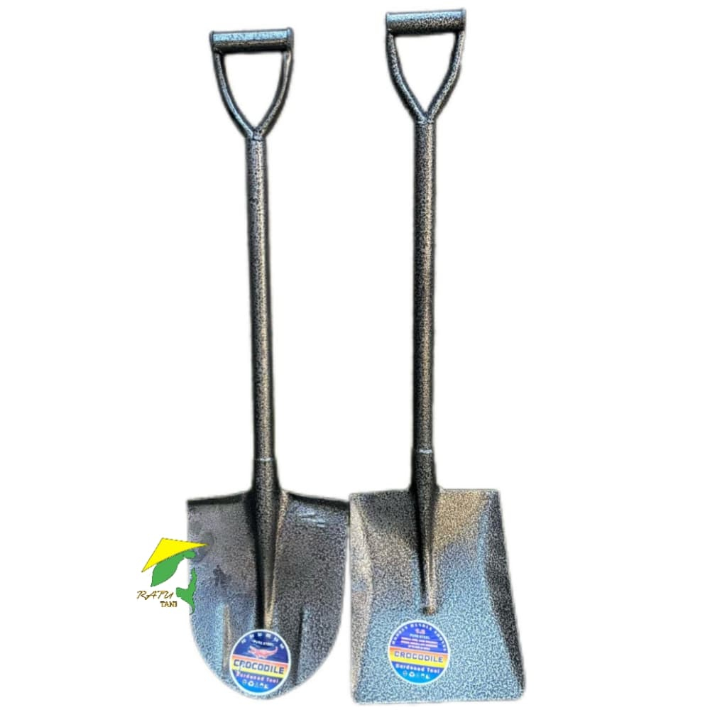 Sekrop Pasir Full Besi - Sekop Tanah - Sekop Pasir - Sekop Besar Gagang Besi Crocodile Gagang Besi C