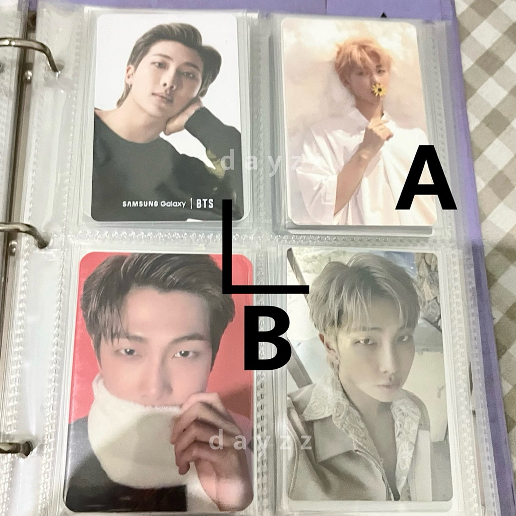 PC BTS Namjoon RM Memories 2017 dicon syal proof pizza
