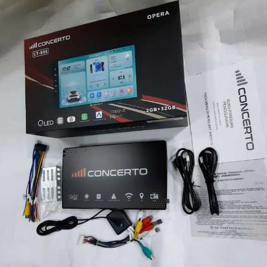 Head Unit Android 9 Inch CONCERTO RAM 2/32GB IK4