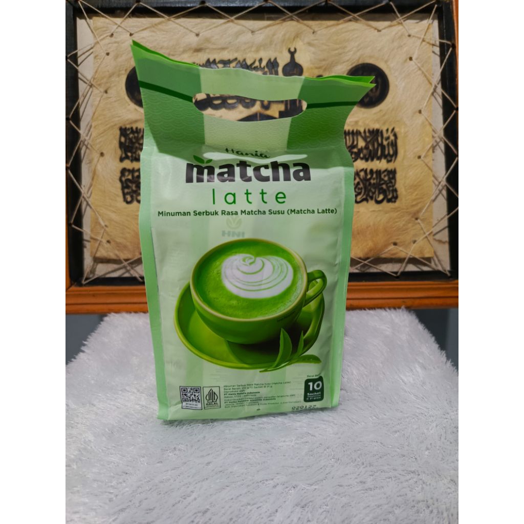 

HANIA MATCHA LATTE HNI Minuman Serbuk Teh Hijau Susu