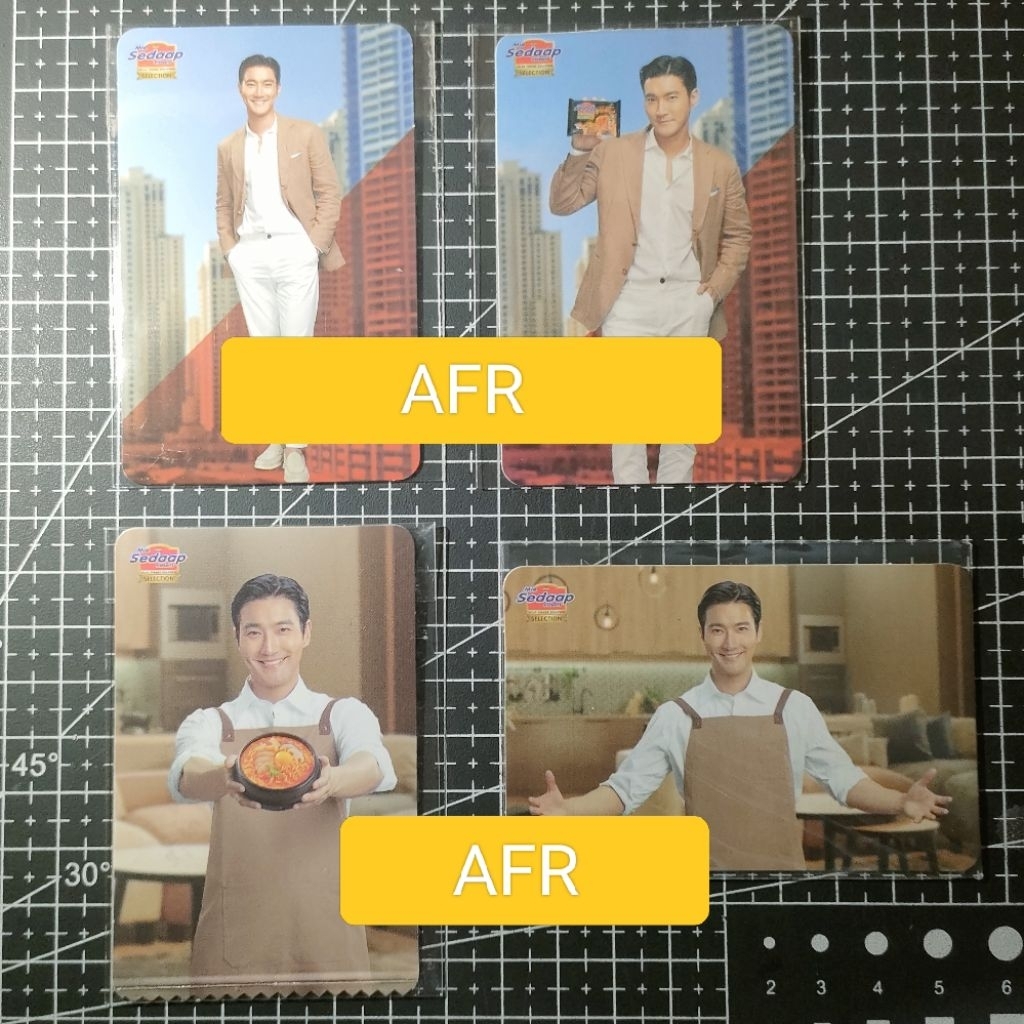 

SIWON SUPER JUNIOR SUJU MIE SEDAAP SELECTION - PHOTOCARD / PC OFFICIAL