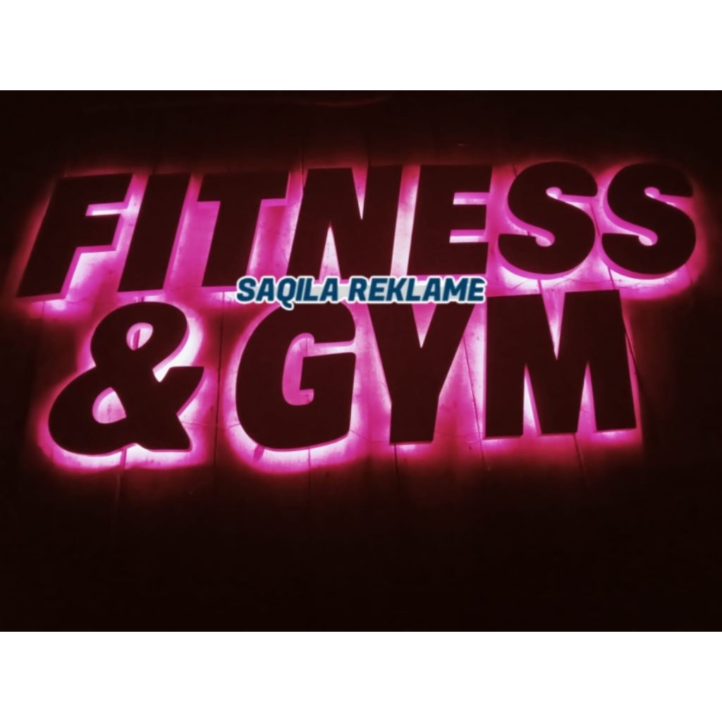 HURUF TIMBUL AKRILIK LED 3DIMENSI