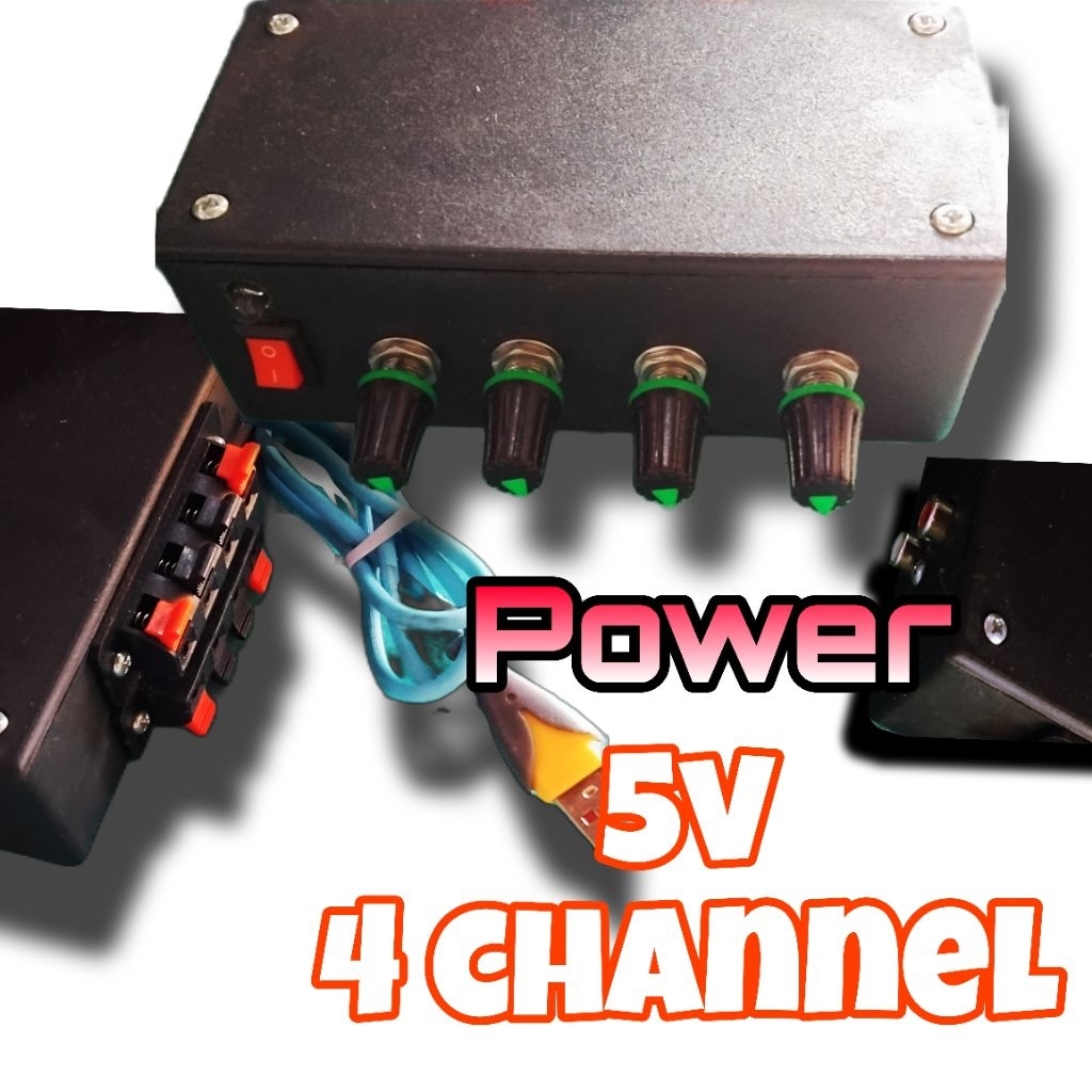 Power 5v 4 channel
