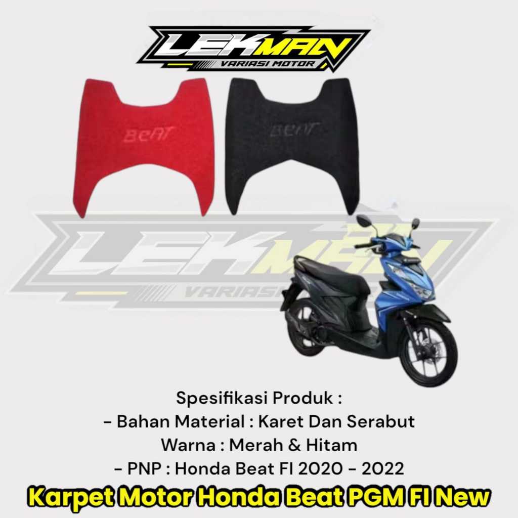 Karpet Motor Beat Karpet Motor Beat Fi Keset Motor Beat Fi Led 2020 2021 2022 Tebal dan Berkualitas
