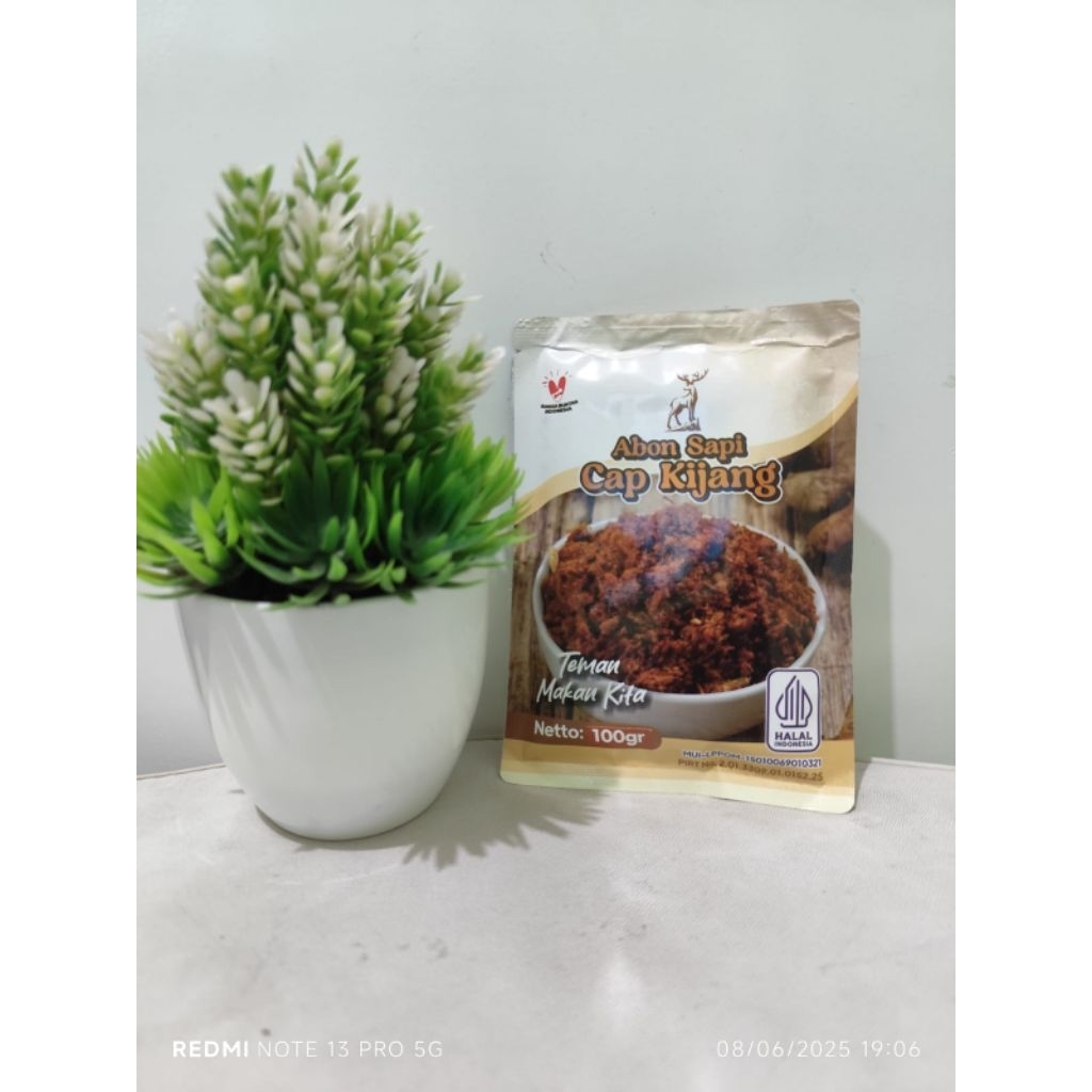 

*ABON AYAM DAN SAPI HALAL GURIH HALAL MERK CAP KIJANG 100GR