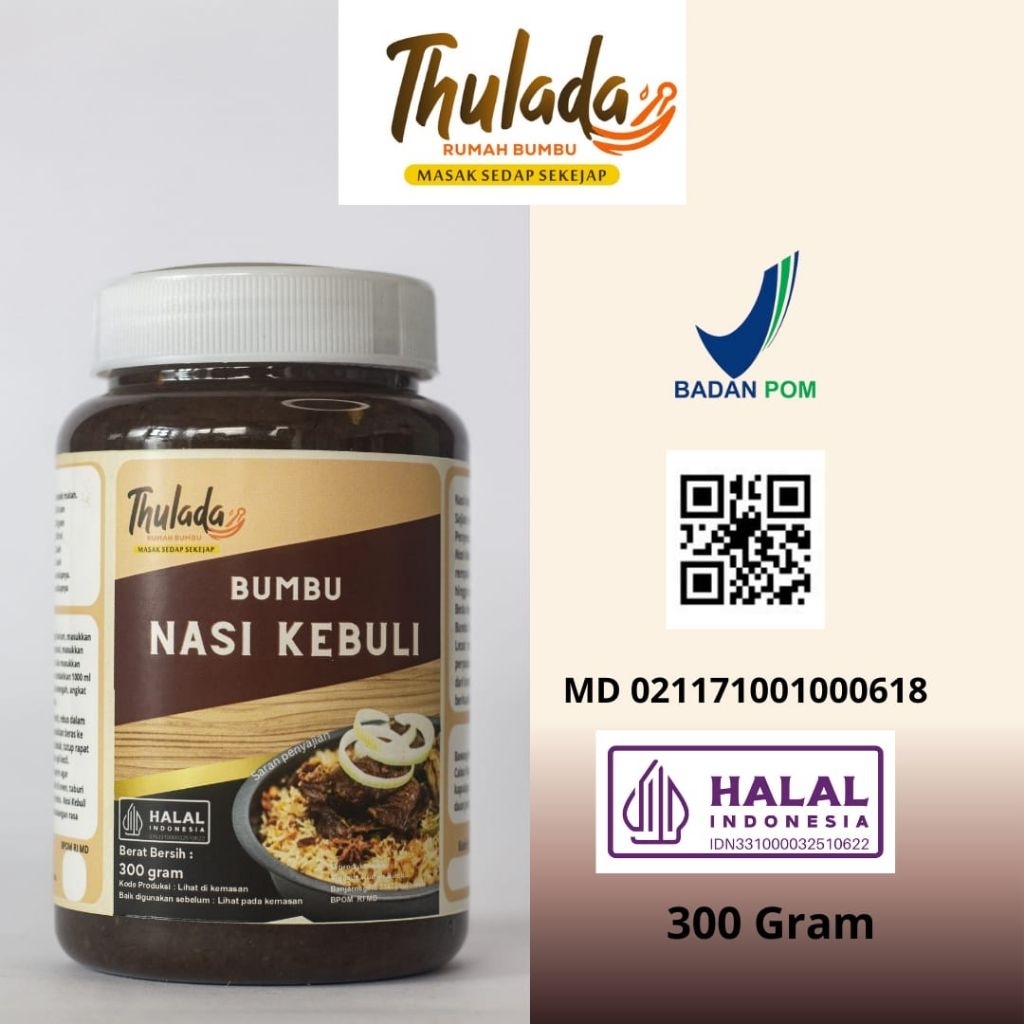 

Thulada bumbu nasi kebuli sachet