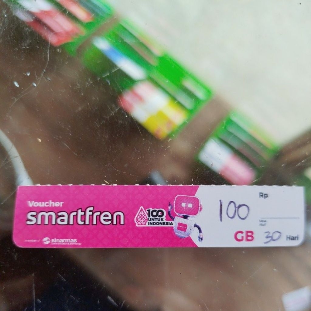 VOUCHER SMARTFREN 100 GB, 30 hari
