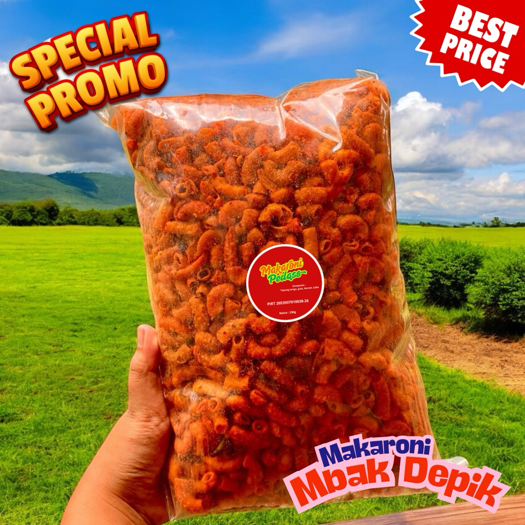 

Makaroni Pedas Extra 250g | Makaroni Supper Pedas | Makaroni Pedas | Makaroni 250g