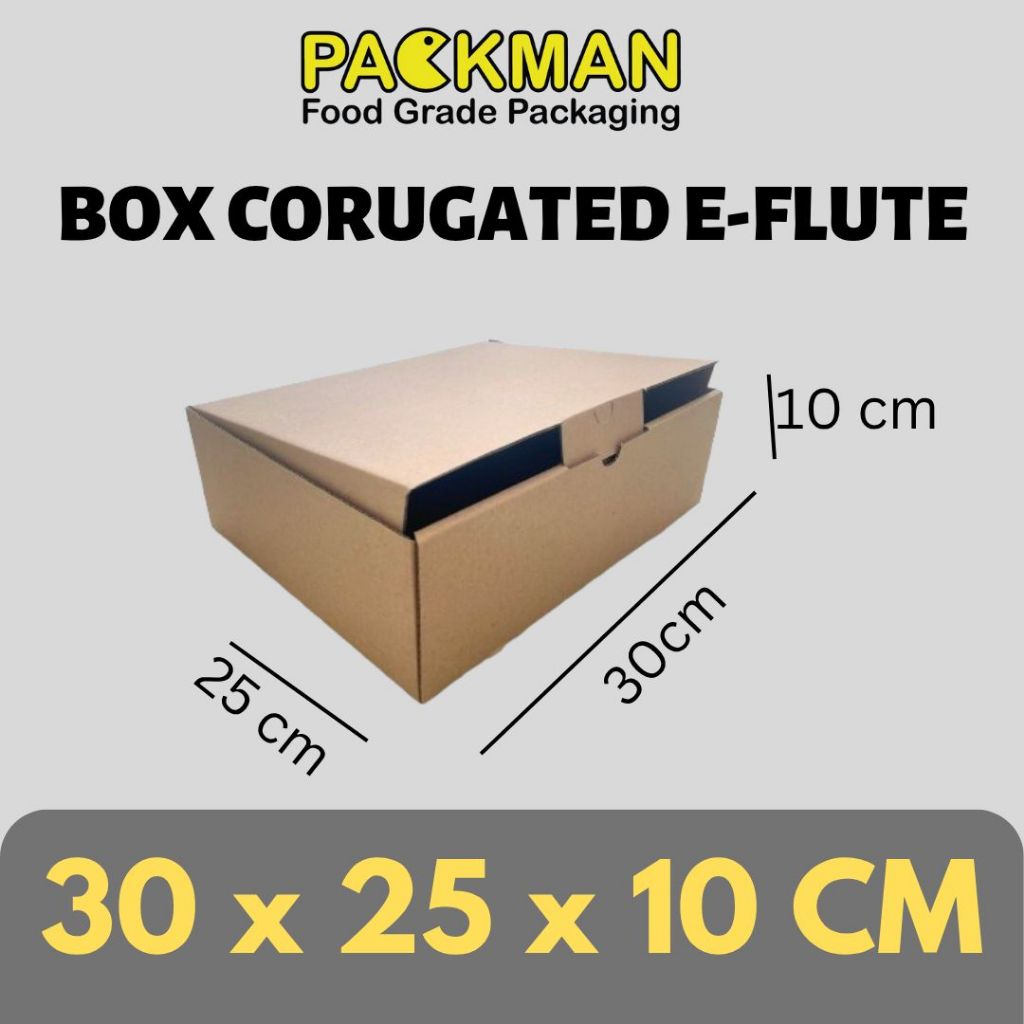 

KARDUS 30x25x10 cm / BOX KARTON CORUGATED DIECUT E-FLUTE / AKSESORIS PACKING ONLINE