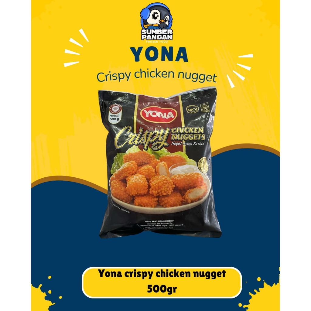

Yona Crispy Chicken Nugget 500gr