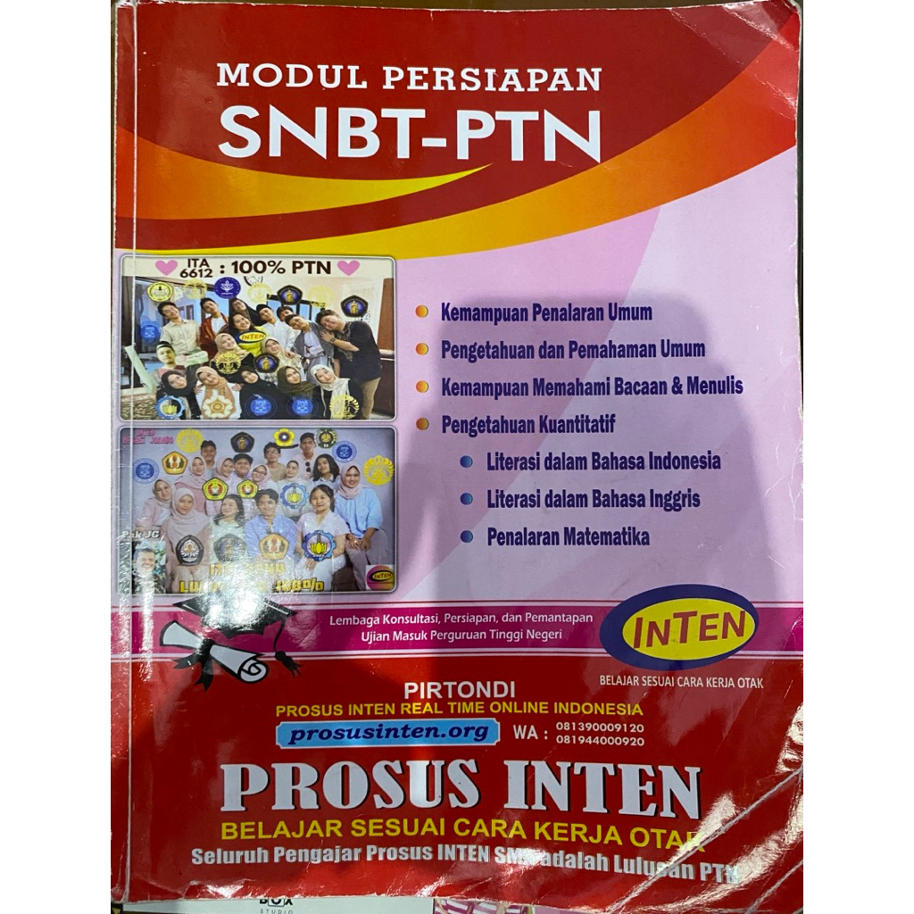 modul inten intensif snbt 2025