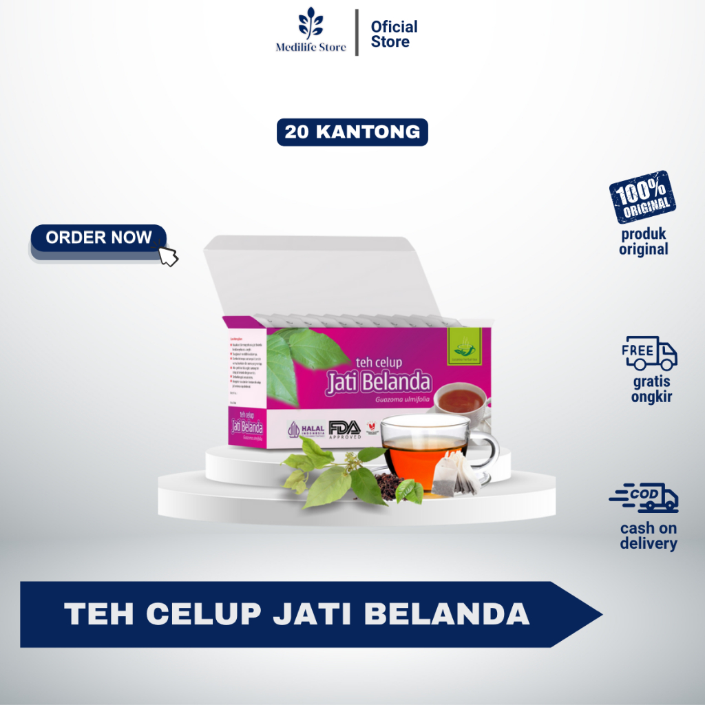 

TEH JATI BELANDA TAZAKKA - herbal pelangsing alami | bantu bakar lemak & lancarkan pencernaan | tanpa efek samping