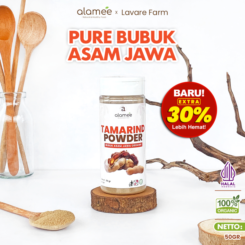 

ALAMEE Bubuk Asam Jawa Tamarind Seasoning Powder Bumbu Dapur Masak 50gr BUMA