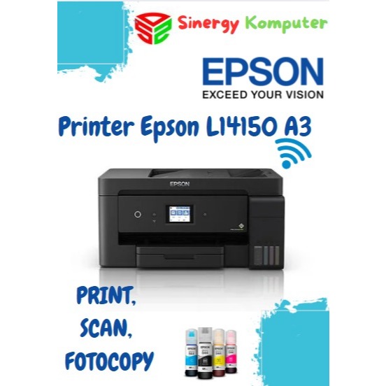 Epson L14150 A3 + Wifi (Print, Scan, Fotocopy)
