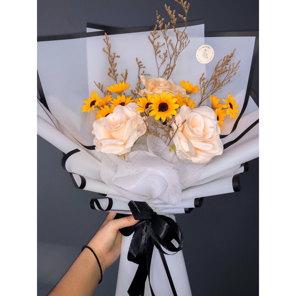 Bouquet bunga wisuda | bunga wisuda | bunga palsu