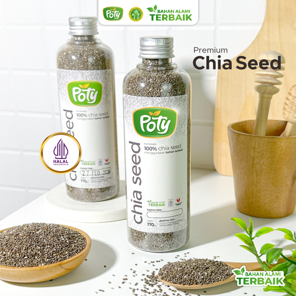 

Chia Seed Organic Premium Untuk Diet Original Poty