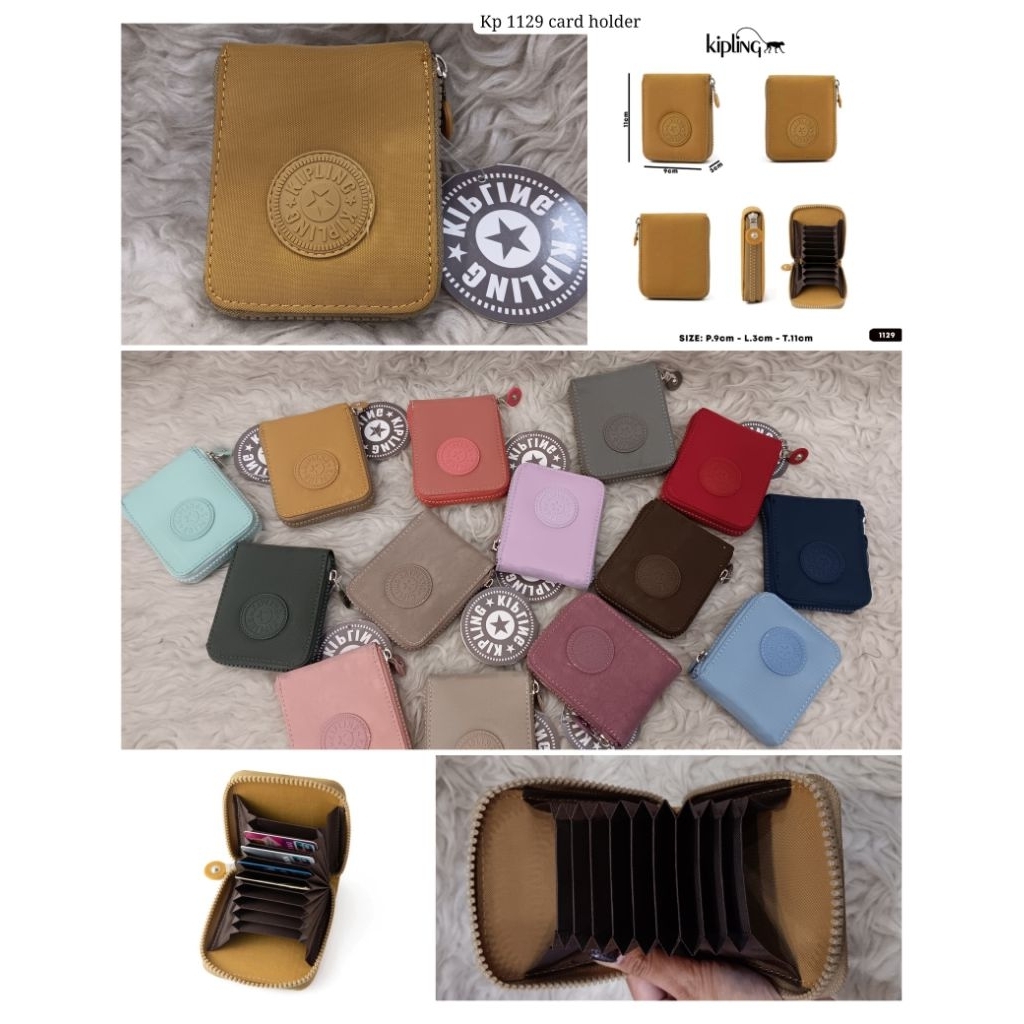 KP 1129 KIPLING NAME CARD HOLDER DOMPET KARTU