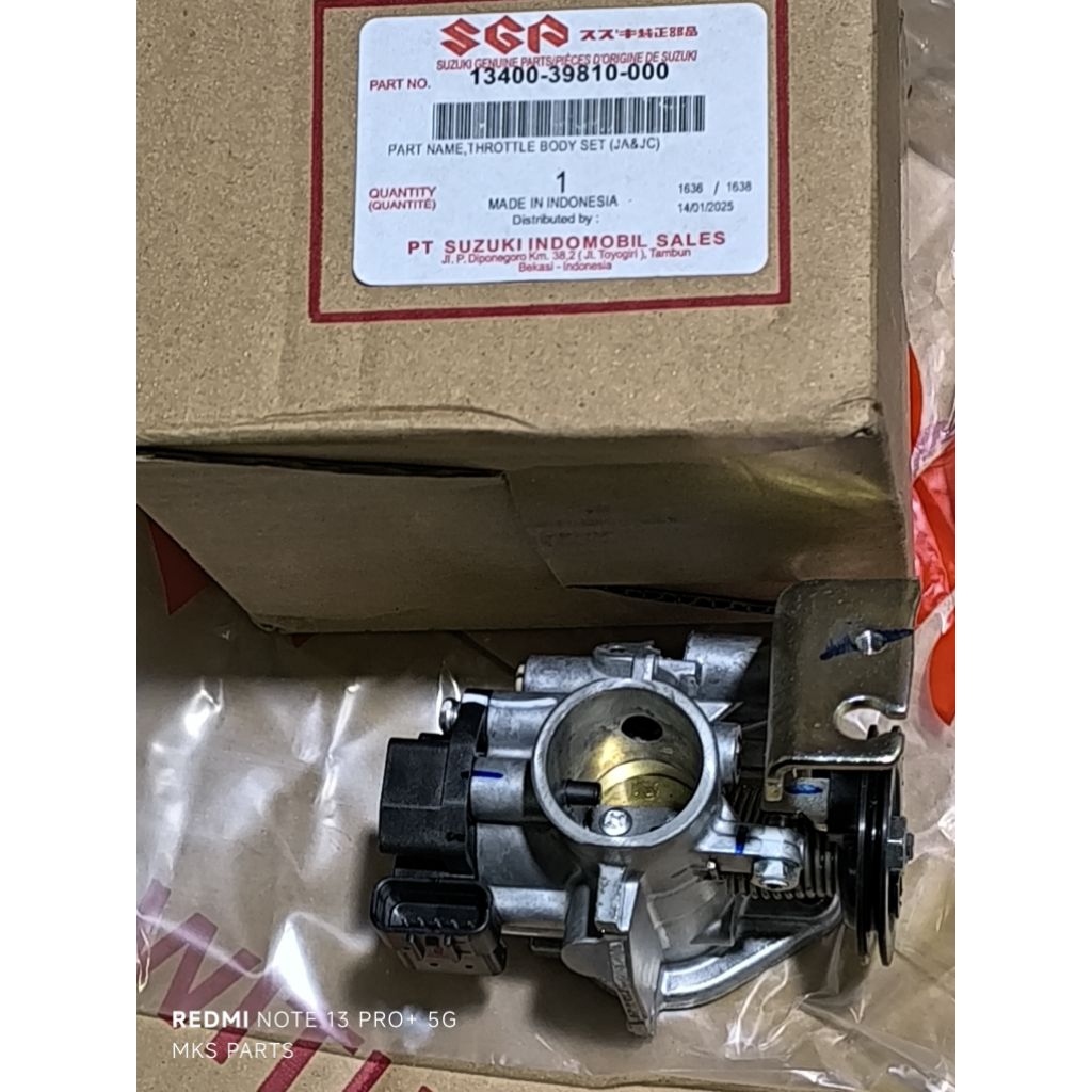 Throttle Body Suzuki Address Original SGP 13400-39810-000