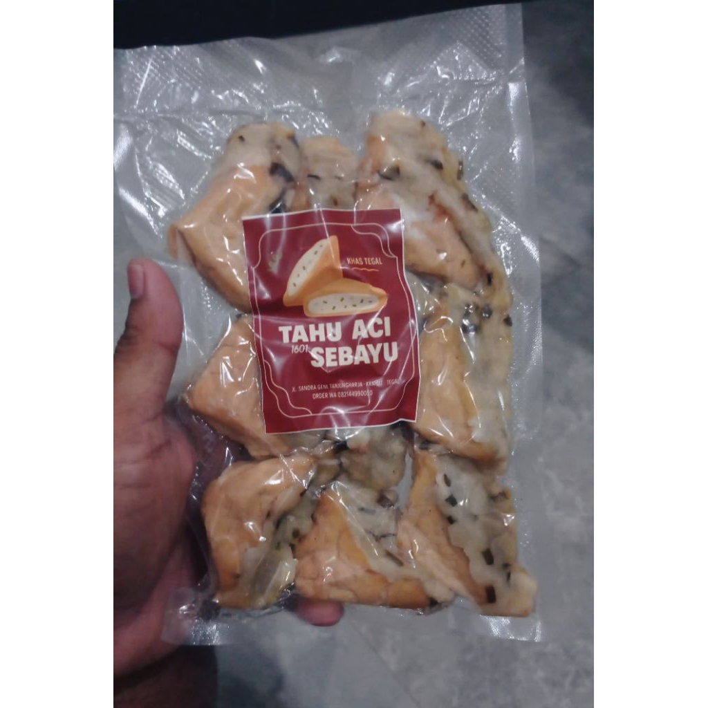 

TAHU ACI SEBAYU KHAS TEGAL isi 10