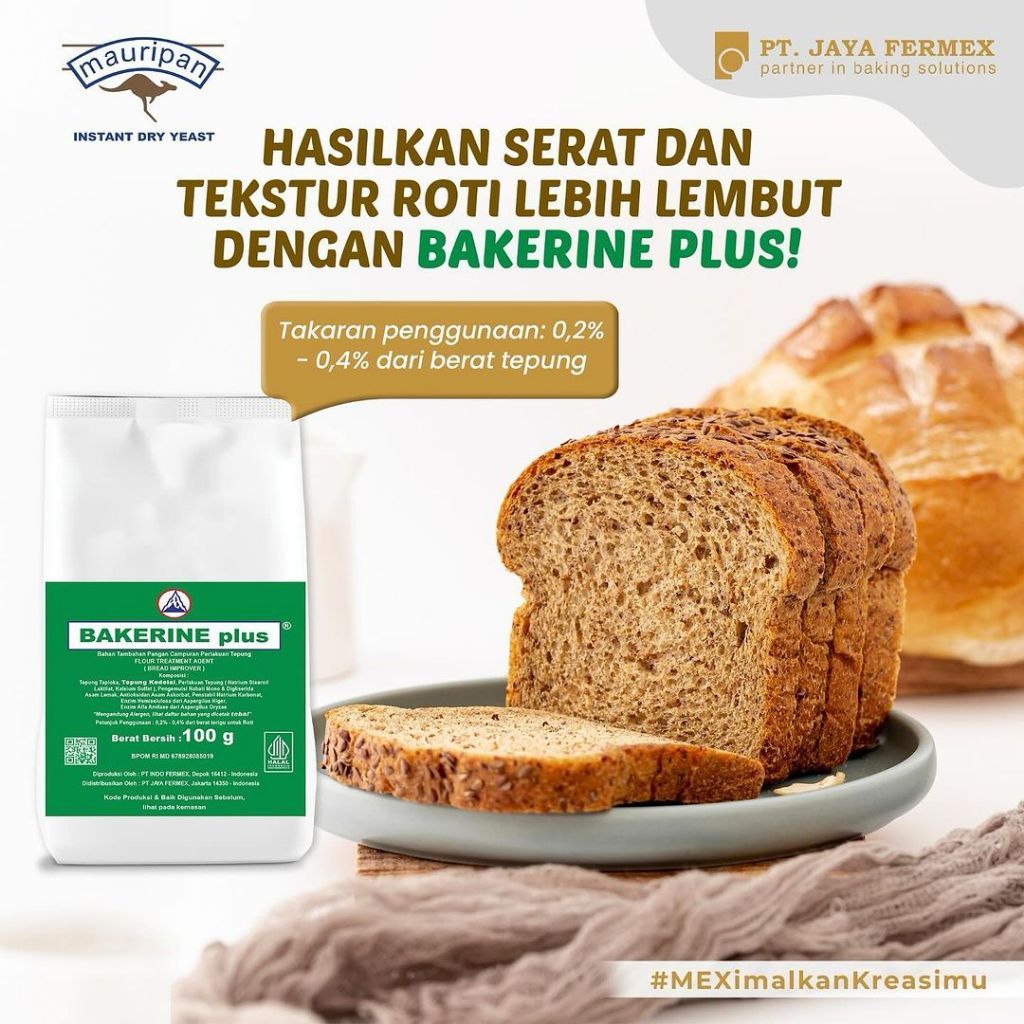 

bakerin plus 500 gram ORIGINAL bahan baking pengembang kue