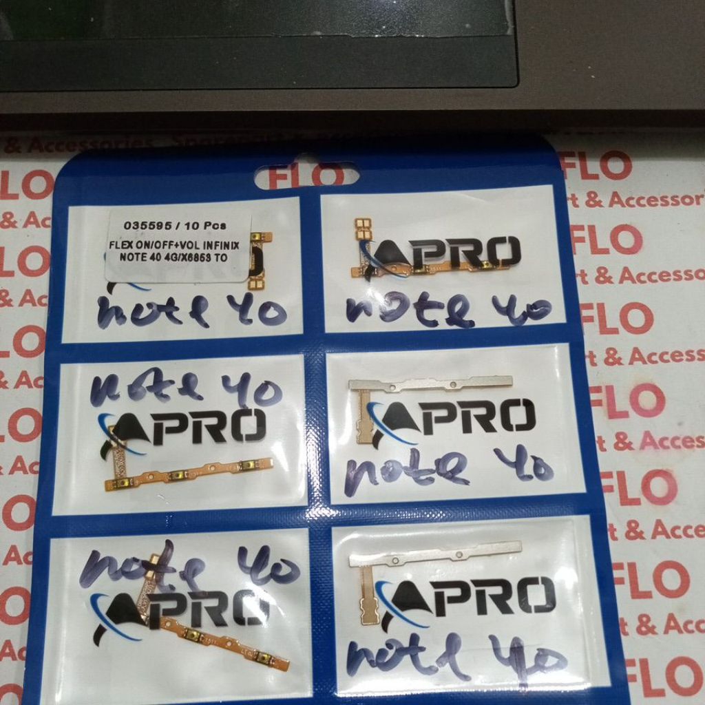 FLEXIBLE TOMBOL ON OFF VOLUME INFINIX NOTE 40 4G/X6853 FLEX CABLE