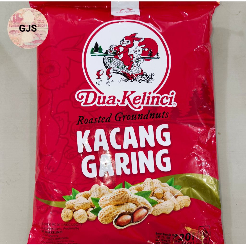 

KACANG KULIT DUA KELINCI 720Gr