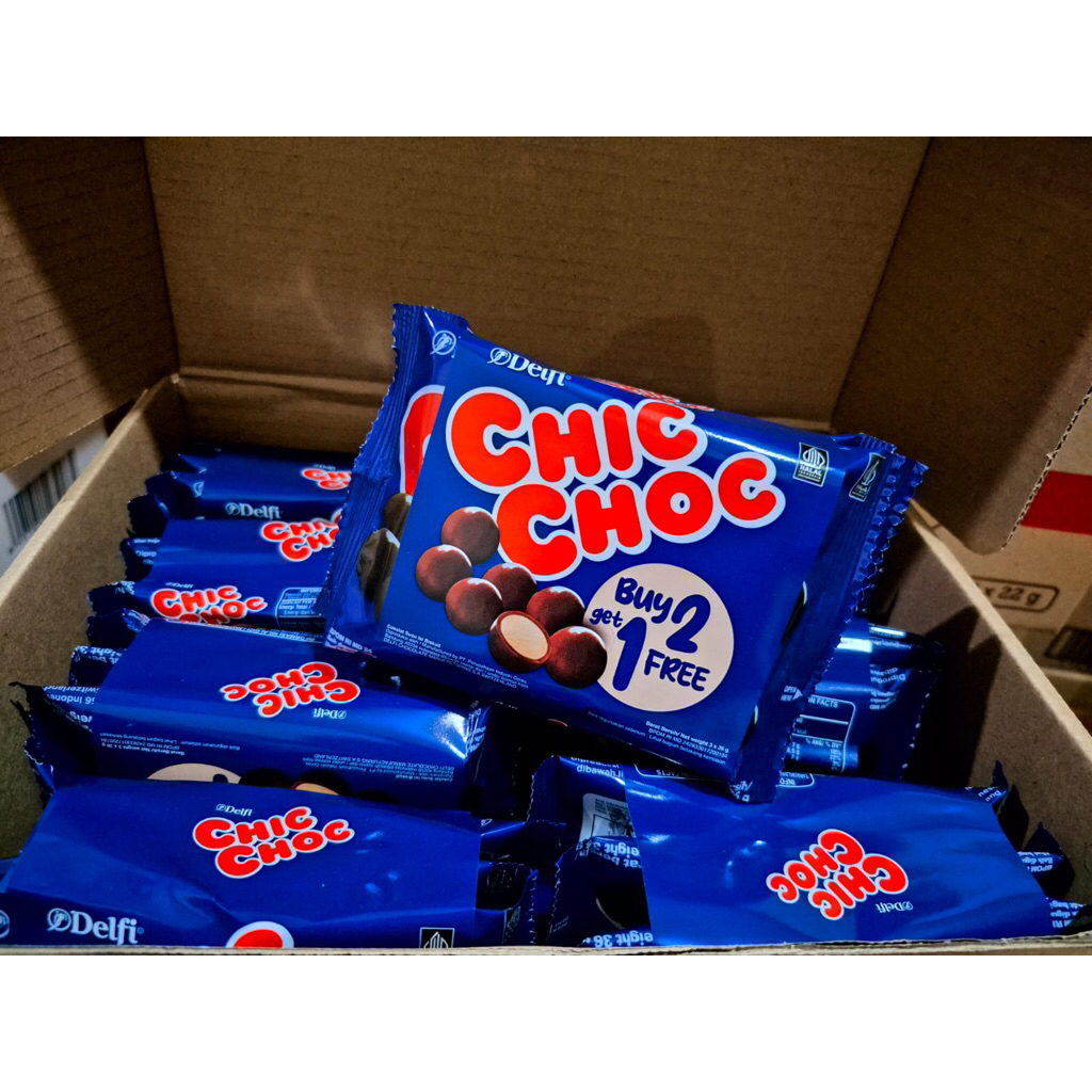 

Chic Choc Bundling isi 3 Biskuit Coklat 108gram