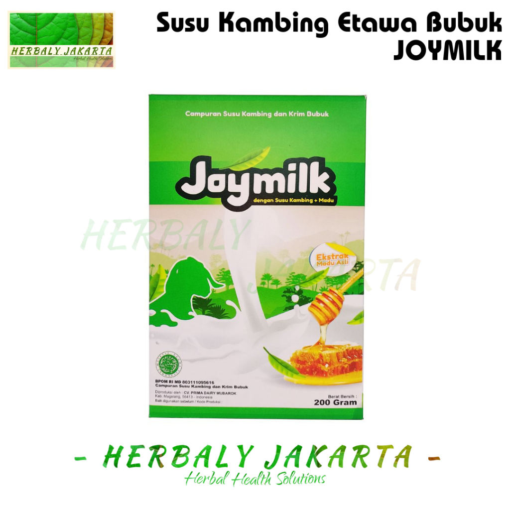 

Joymilk susu kambing etawa murni plus madu asli kemasan 200gr original