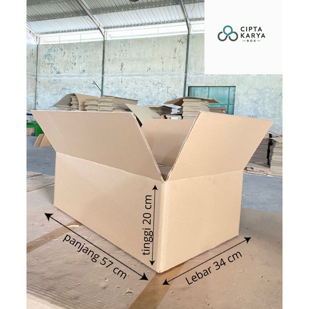 

kardus box serba guna 57x34x20