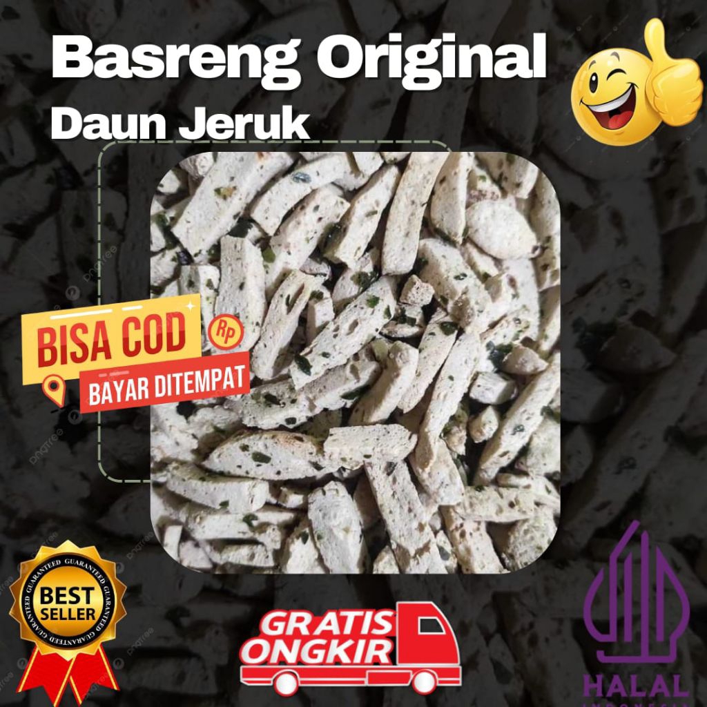 

Basreng Original 500 gram Daun Jeruk