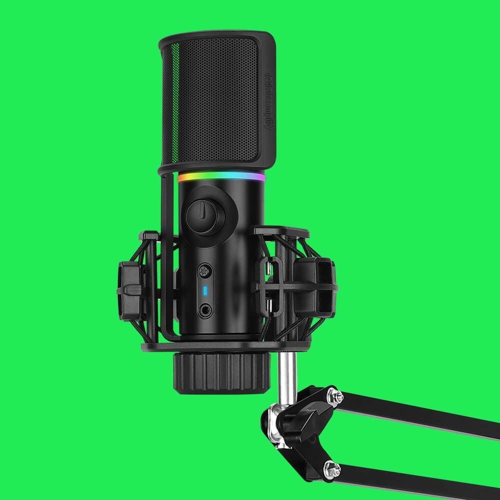 Streamplify Mic Arm & Micro Tripod Podcast Noise Canceling RGB Second Bekas