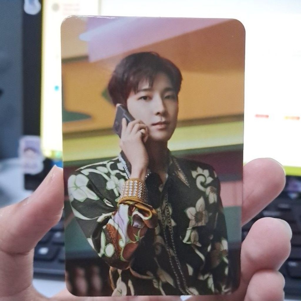 Photocard POB Wonwoo yizhiyu semicolon