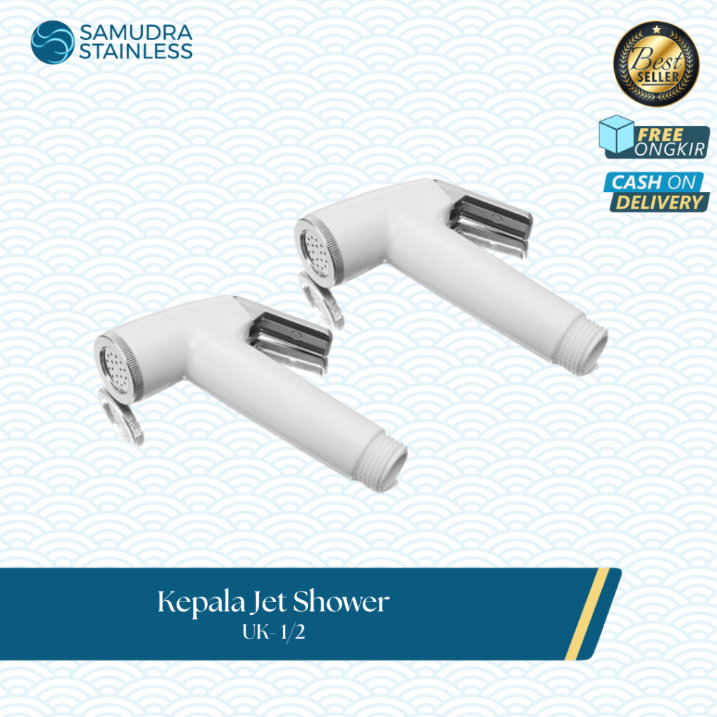 APOLLO Kepala Jet Shower Kepala Bidet Jantung Plastik Kamar Mandi Closet