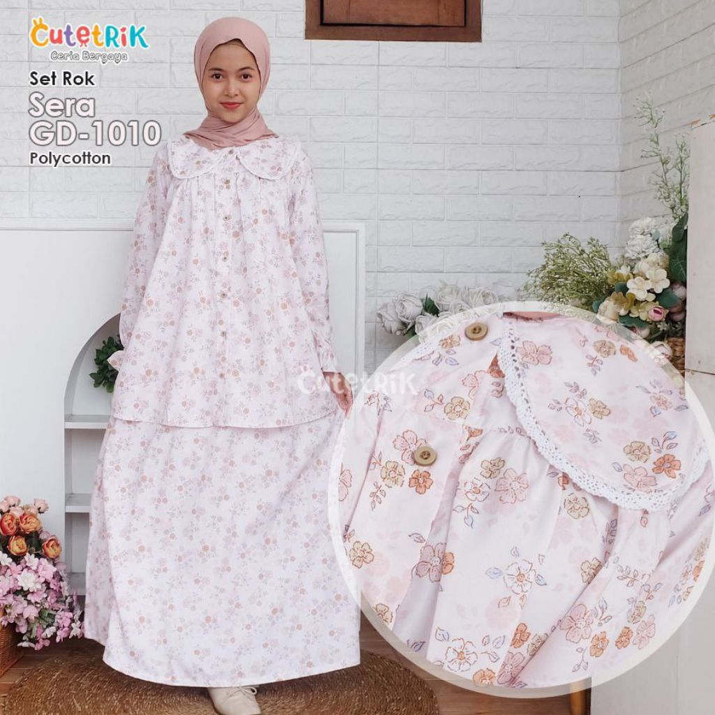 One Set Rok Muslim Remaja One Set Rok sera By Cutetrik