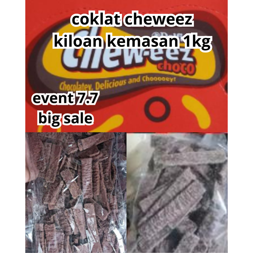 

coklat Delfi cheweez kemasan 1kg