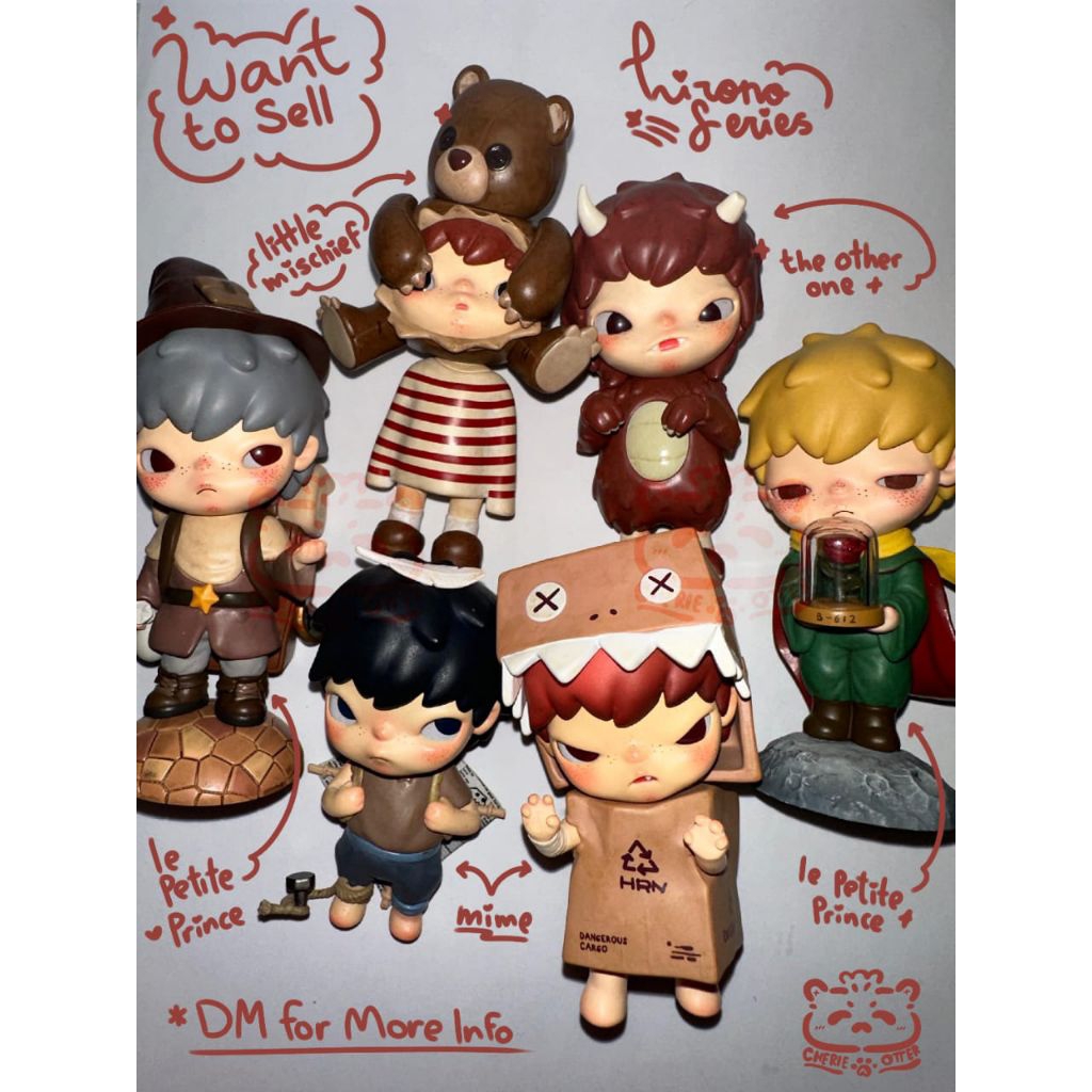 HIRONO PATIENCE PROTECTOR DEVILRY LITTLE PRINCE THE MERCHANT THE MONSTER