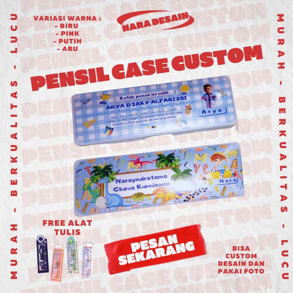 

Tempat pensil custom