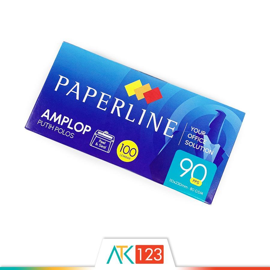 

HJK Amplop Putih Paperline 90 (1DUS/100 lbr ) 110*230mm