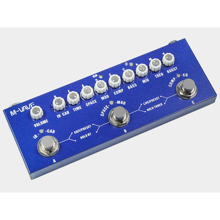 Multi-Efek Bass M-Vave Cube Baby Bass