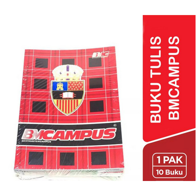 

Buku Tulis BMC Ukuran Boxy / Besar 36 Dan 50 Lembar (1 Pack 10 Pcs)