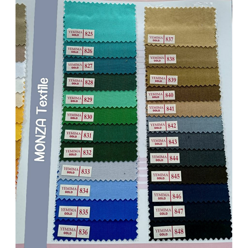 Yemima GOLD silk wool Qualit - Bahan Celana/Setelan Jas/  harga per 0.50 Meter