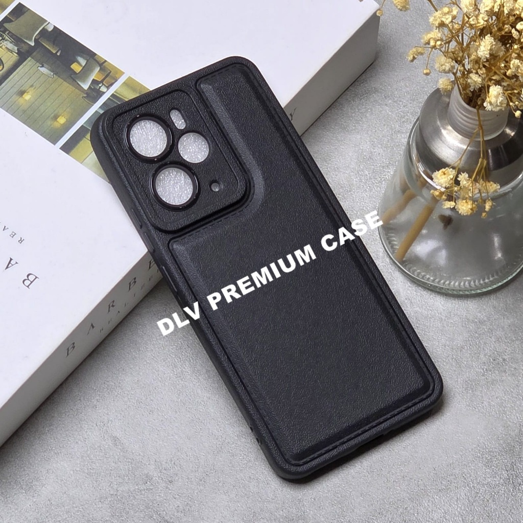 REALME 14 5G REALME 14T  LEATHER PRO CASE BLACK REALME 14 5G REALME 14T