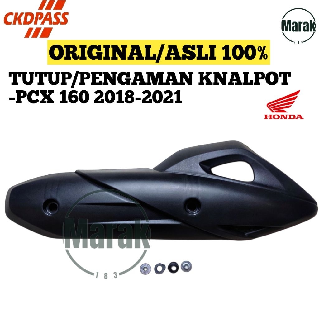 Tutup/Tameng/Pengaman Knalpot PCX 2018-2021 CKDPASS