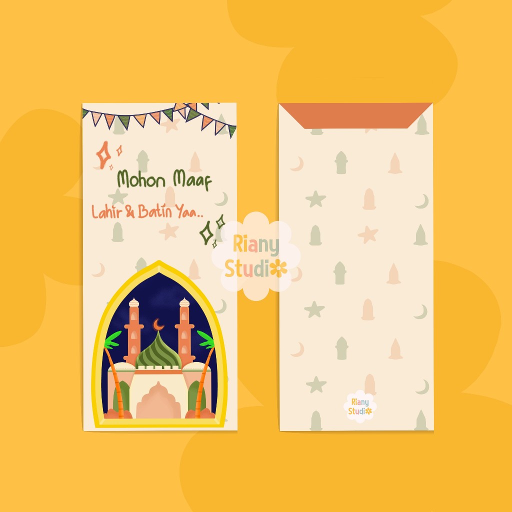 

Riany Studio - Amplop Lebaran Golden Eid (Isi 5 Pcs)