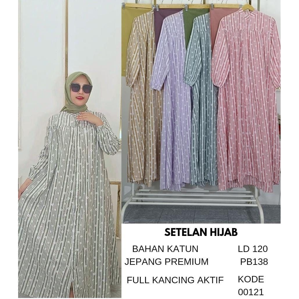 ELSEN GAMIS GAMIS SALUR BUNGA KATUN JEPANG PREMIUM GAMIS SALUR BUNGA PREMIUM COLLECTION