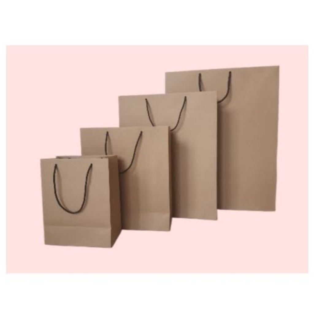 

Tas Kertas / Paper Bag Ukuran 15x20 20x25 25x35 30x40